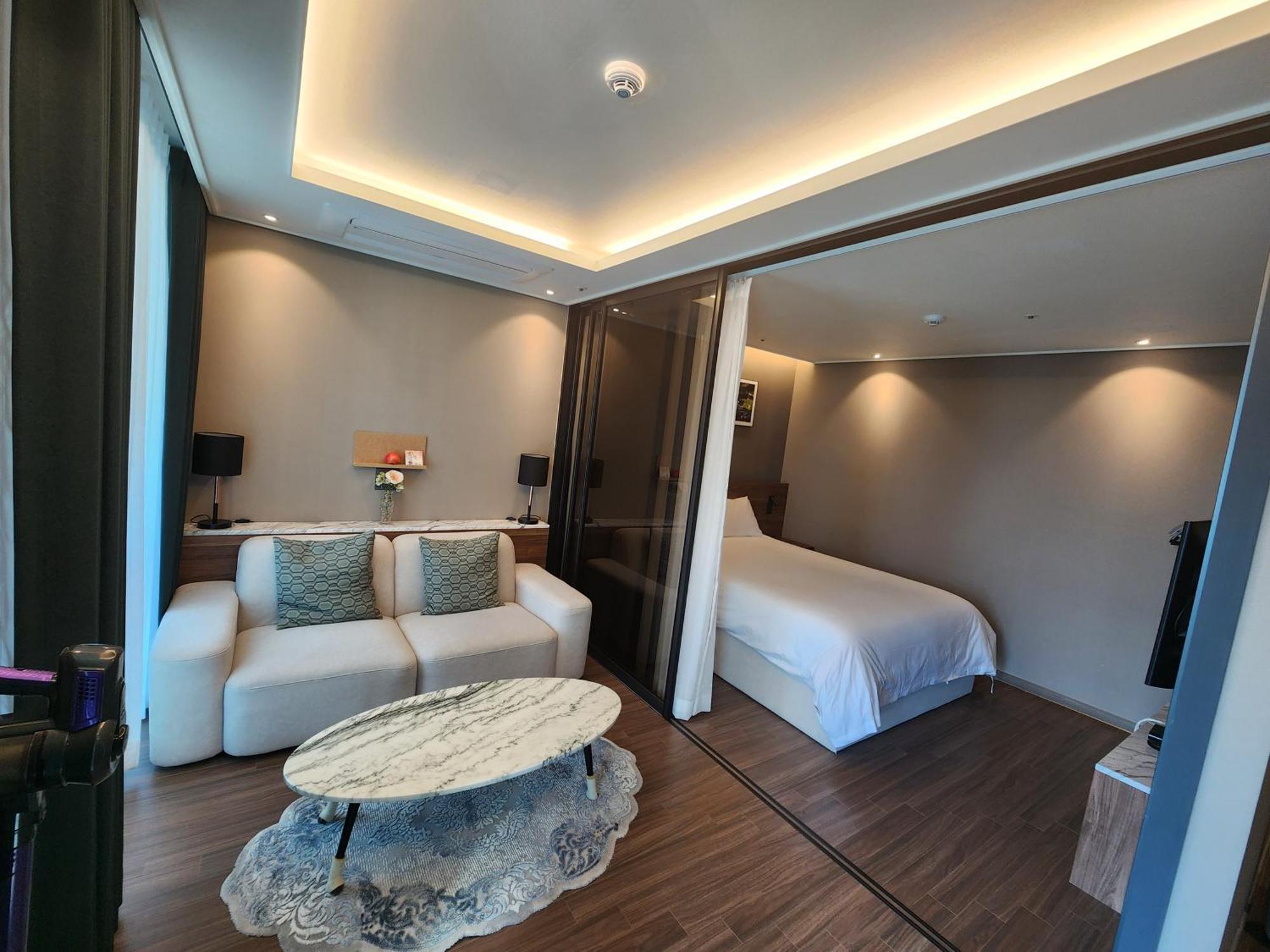 Sienna Ambassador Residence Pusan Exteriér fotografie